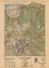 1950 Map of Fort Knox, KY — High-Res | Pastmaps